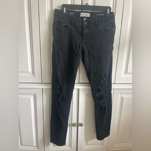 DL1961 Women's Black Distressed Jeans